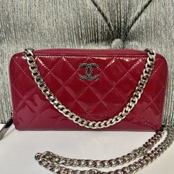 Chanel Large Wallet On Chain 