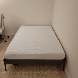Full Size Bed Set – TuLo Mattress + IKEA Metal Frame & Mattress
