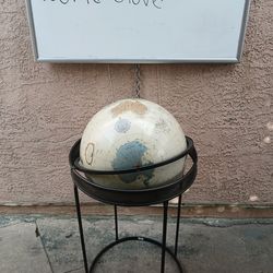 Vintage World Globe