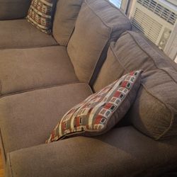 Gray Sectional 