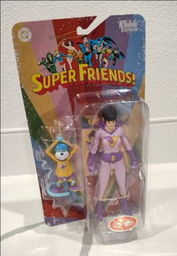 DC Super friends retro Jayna and Gleek
