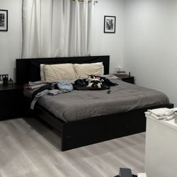 King Size Bed Frame And Mattress 