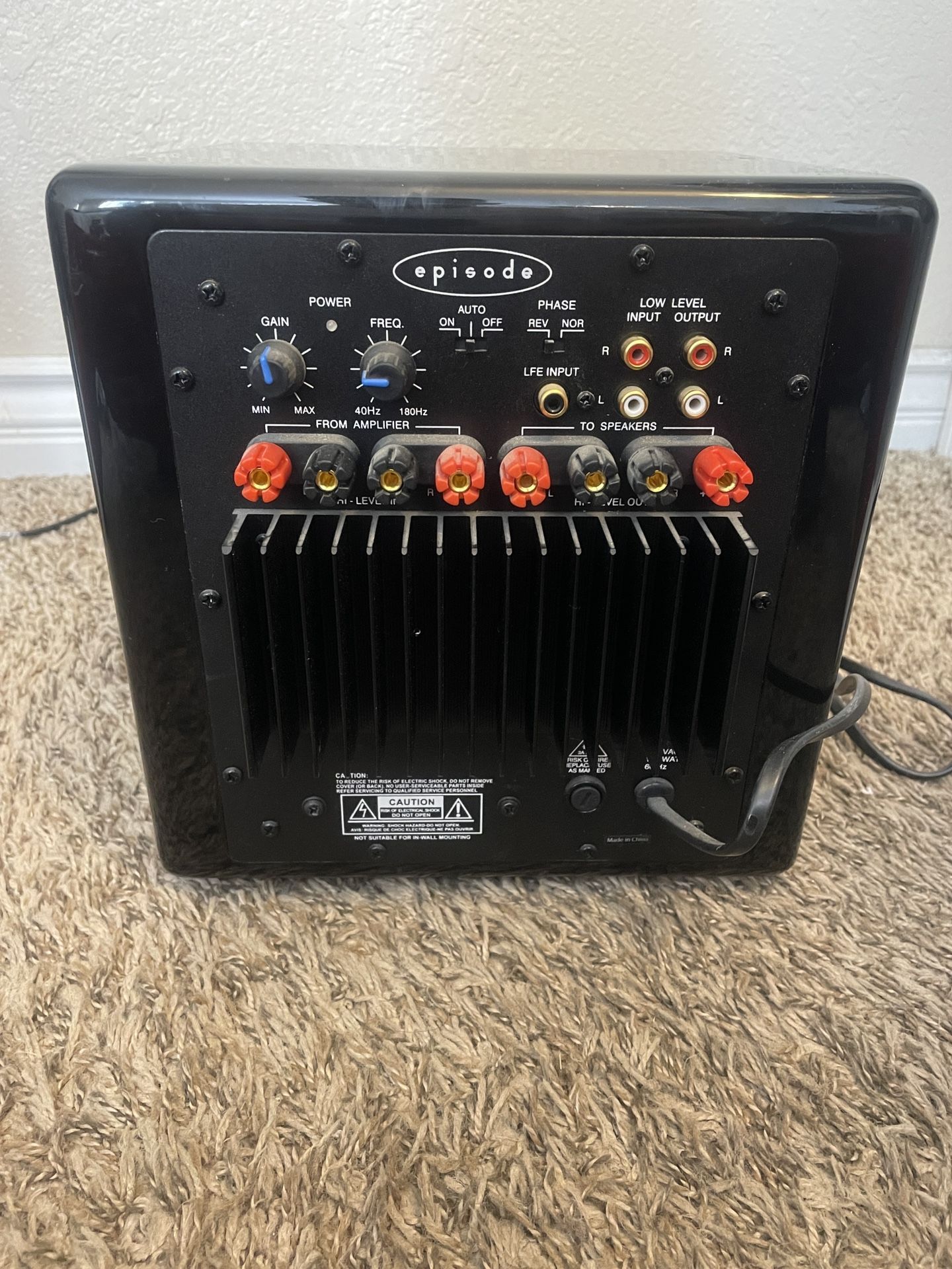 EPISODE Cube Subwoofer