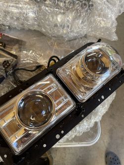 Starr HID LED custom 4x6 Headlights 