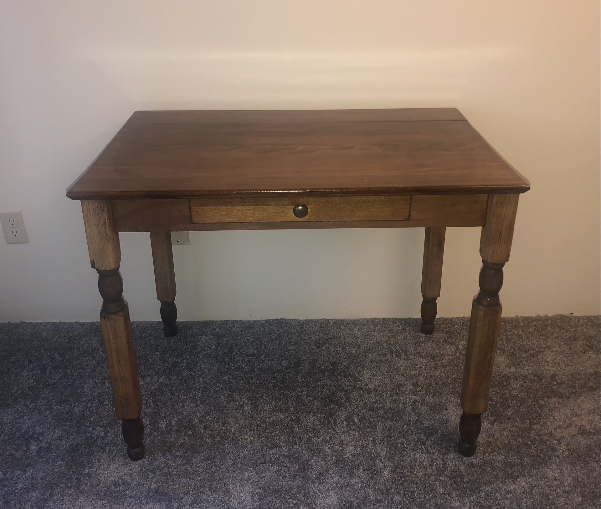 Old, Simple wooden Desk