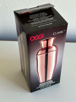 Copper Cocktail Shaker New in Box