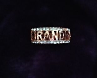 18K Rose Gold GRANDMA RIng
