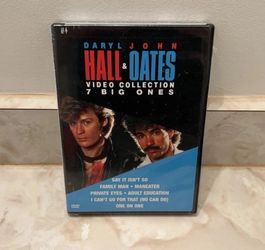 Daryl Hall & John Oates Video Collection 7 Big Ones DVD Maneater, Family Man NEW