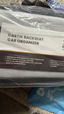 New Cartik Backseat Organizers 