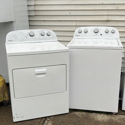 Whirlpool Washer & Dryer