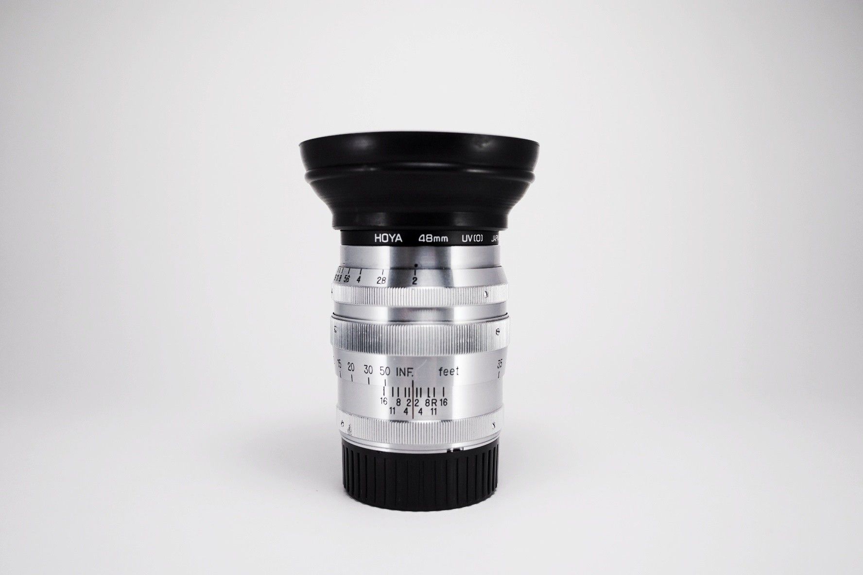 Nikon Nikkor 8.5cm 85mm F2 Leica Thread Mount LTM L39 w/ M adapter