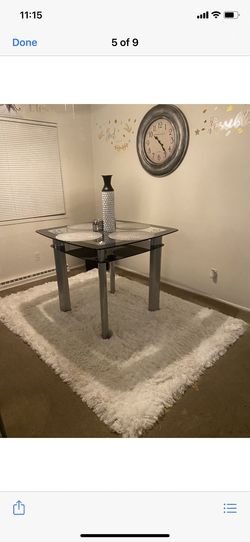 Dinning Room Table And Chairs