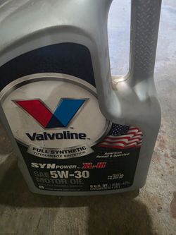 VALVOLINE EUROPEAN FULL SYNTHESIS OIL 5W-30 XL-III