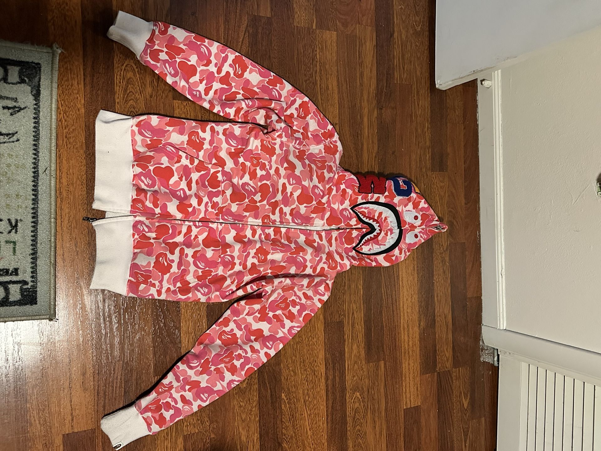 Pink Bape Hoodie
