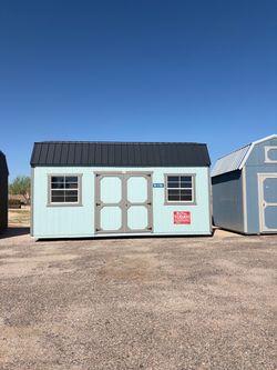 10x20 lofted storage shed