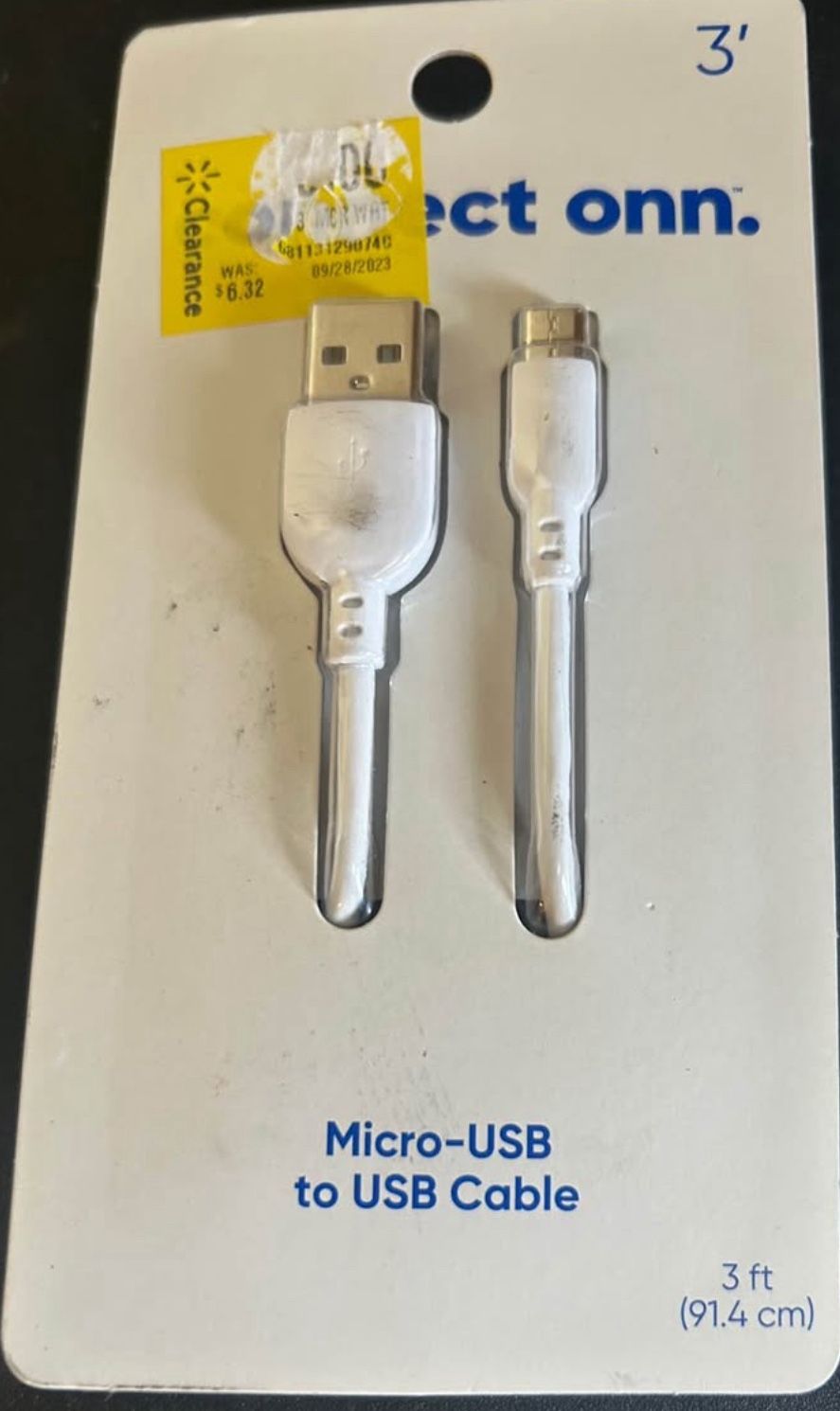 Micro Usb To Usb Cable 3 Foot