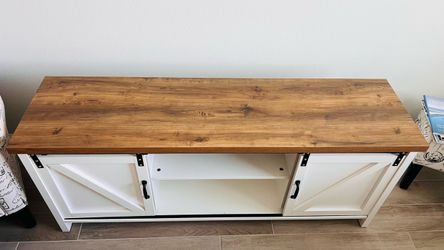 58 Inch Farmhouse Entertainment Center