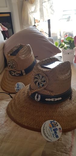 Kool breeze solar hat