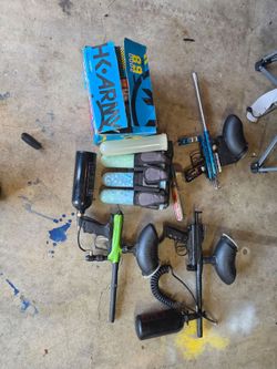 pain ball guns and gear