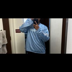 Baby Blue Chrome Hearts Jersey