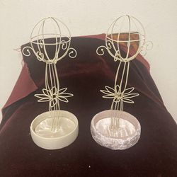 Metal Hat /jewelry Stands