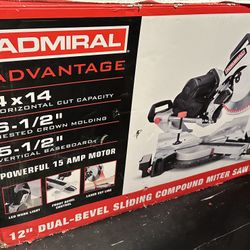 12” Dual-bevel Miter Saw 
