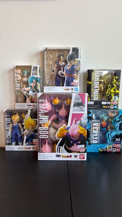 S.H.Figuarts Dragon Ball Z Lot 3 New 3 Pre- Owned 80% market