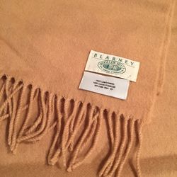 56” Blarney Woolen Mills Scarf / 100% Lambs wool