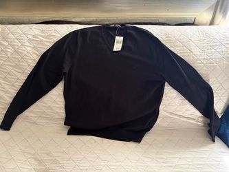 Black Crew Neck Sweater with Tags
