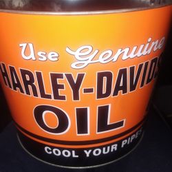 Harley Davidson 5 quarts Oil Bucket 