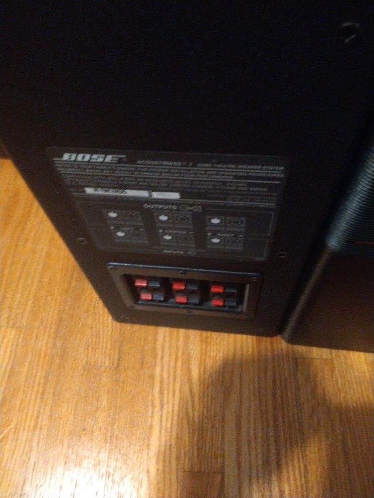 Bose Sub Woofer & KLH Receiver 150 Watts