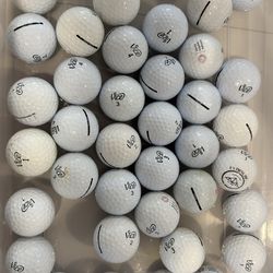 40 WILSON STAFF MIX GOLF BALLS
