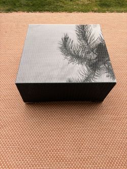 Outdoor coffee table wicker siding