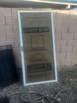 77- 5/8 sliding screen door