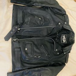 Men’s Leather Jacket EXL -XXL