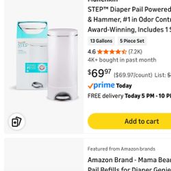 Munchkin Diaper Pail