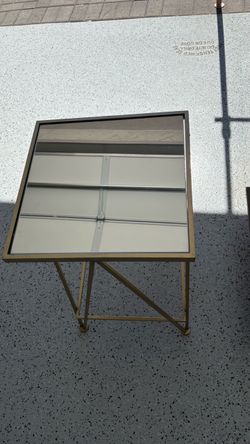 Tables and mirror