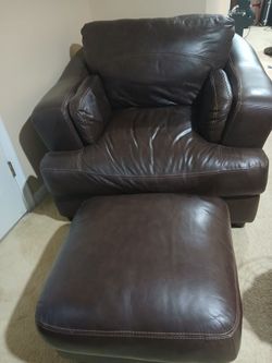 Chair, ottoman, loveseat