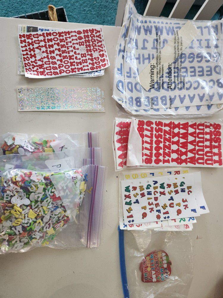 Letter Stickers For Crafts