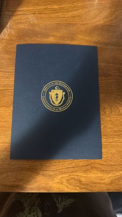 Maura Healey Signed photo with case (governor)