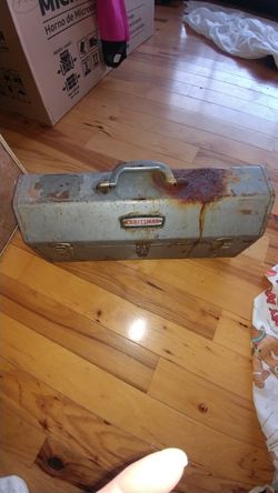 Cool old craftsman tool box