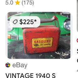 Gasoline Tank Vintage