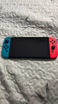 Nintendo Switch with Neon Joy-Cons