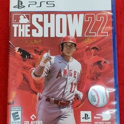 MLB The Show 22 Video Game For Sony PS5 - MLB The Show 2022 - Playstation 5 - Working 