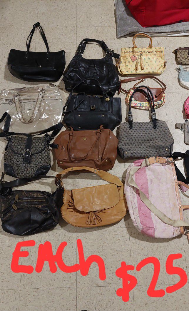 Authentic Handbags Dooney&bourke,coach Victoria Secret 