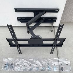 $25 (New in Box) Full motion 32-55” tv wall mount swivel tilt vesa 400x400mm, max load 99 lbs 