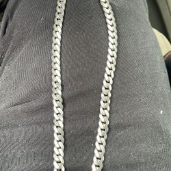 Silver Cuban Chain