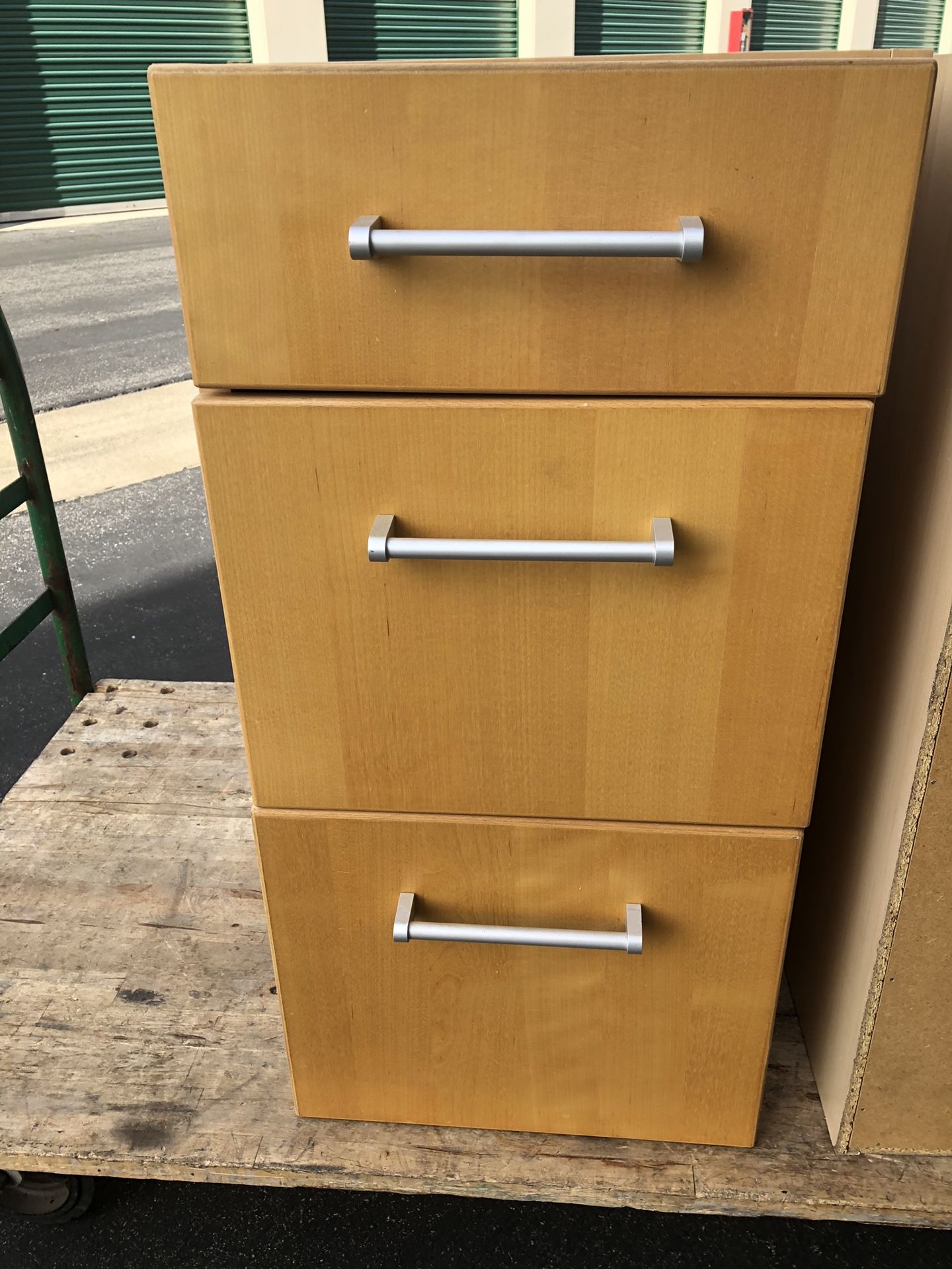 Set of 2 ikea Akurum model #15288 drawer cabinets