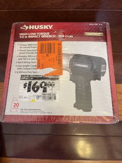 Brand New Husky 800 ft./lbs. 1/2 in. High-Low Impact Wrench