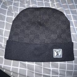 Black Louis Vuitton Beanie